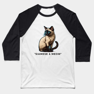 siamese&meow Baseball T-Shirt